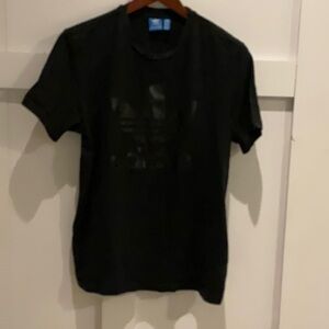 Adidas black on black size xl soft tee